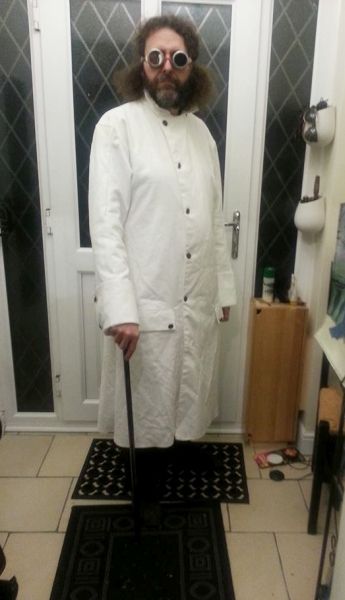 victorian lab coat