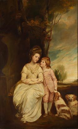 Anne, Countess of Albemarle, and her Son