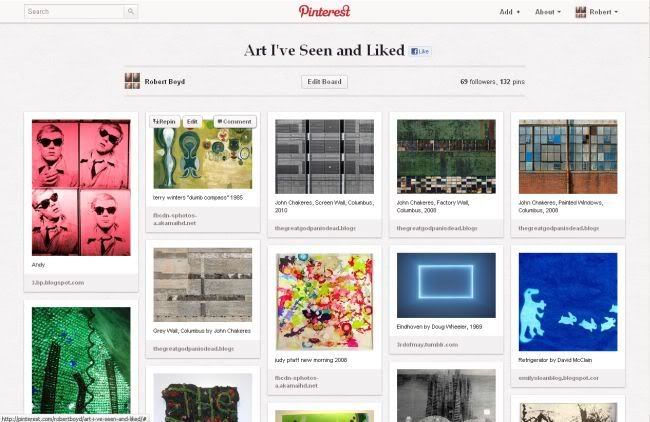 pinterest board