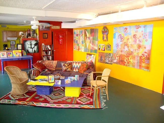 Earl Staley's studio