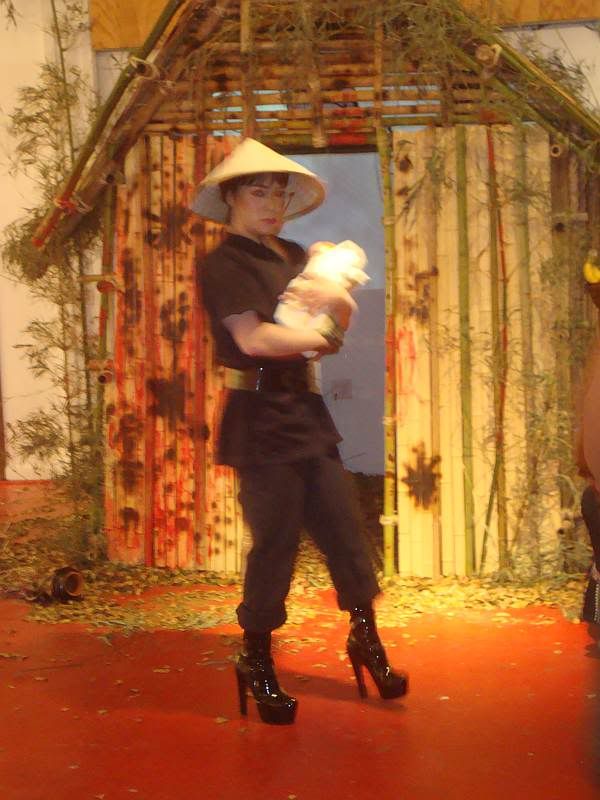 Viet Cong in heels
