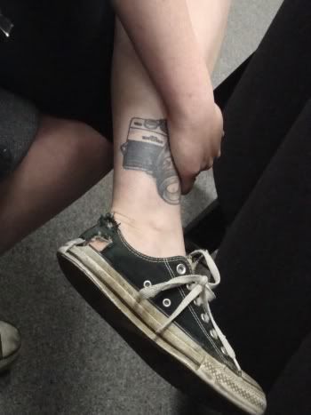 camera tattoo