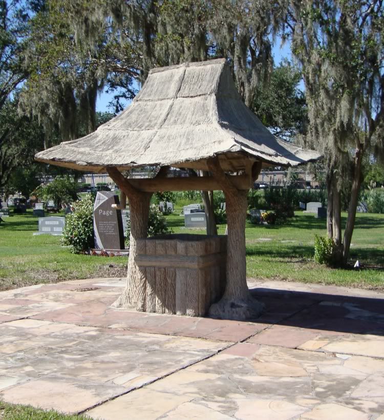Forest Park stone well