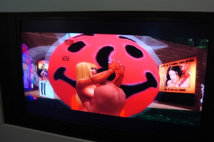 Kool-Aid man and sexy couple