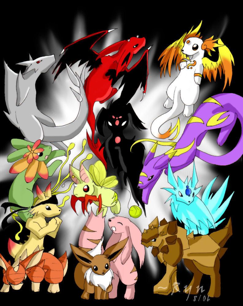 LostEeveeEvolutions.jpg lost EEVEE evolutions image by karin_032