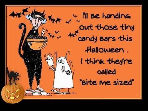 Halloween Cartoon Maxine Candy Bite Me Sized Pictures, Images and Photos