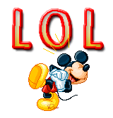 LOL gif photo: Disney Mickey Mouse LOL Emoticon Emoticons Animated Animation Animations gif lolmickey.gif