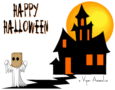 Ghost Ghosts Haunted House smiley smilie smileys smilies icon icons emoticon emoticons animated animation animations gif gifs Happy Halloween Pictures, Images and Photos