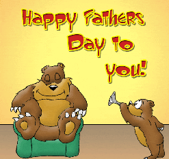 Fathers Day Bears Animated Gif Pictures, Images and Photos