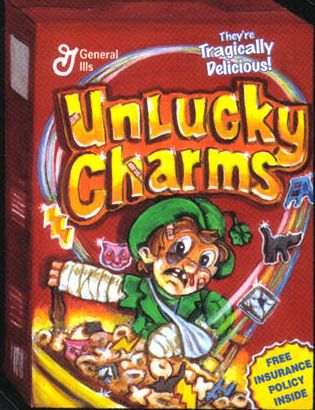 st patrick s day a very unlucky leprechaun