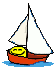 Sailing Sail Sailboat Boat Ship Summer Smiley Smilie Emoticon Animated Animation Gif Pictures, Images and Photos