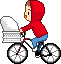 bicycle  gif photo: ET bicycle bike home Smileys Smilies Animated Animation Animations Gif Gifs ETBicycle.gif