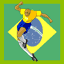 brazil gif photo: Brazil Brasil Soccer Ball World Cup Soccer Team Teams Win smiley smilie smileys smilies icon icons emoticon emoticons animated animation animations gif gifs Flag SoccerBrazilKick.gif