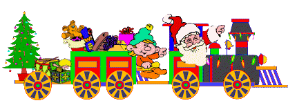 1aanitr.gif Train Christmas Santa Claus Elves Fight Trains Railroad Merry Emoticon Emoticons Animated Animation Animations Gif image by prestonjjrtr