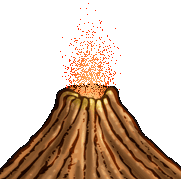 Volcano Gif Animation