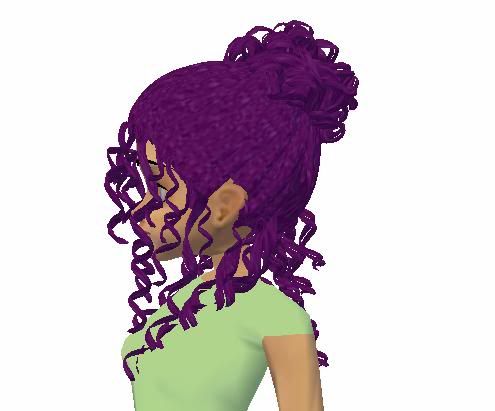 soft curls purple