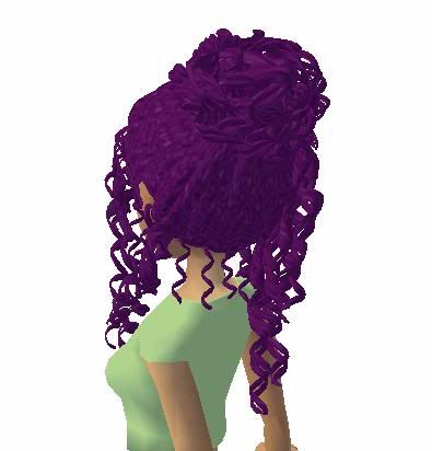soft curls purple