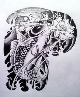  Fish Place on Tattoos    Japanese Koi Fish Tattoo Design 8 Jpg Picture By