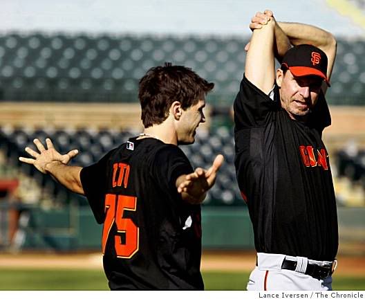 Zito and Randy Johnson Wheee, airplanes! What the...