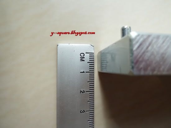 metal plate, 1 cm thick