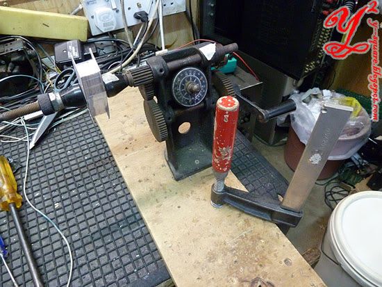 clamp winding mechine