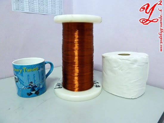 compare 1 kg copper wire heigh with cup and tisues