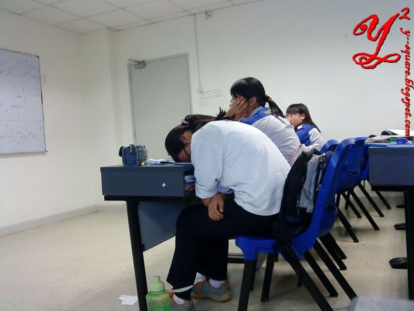 Sleeping when Dean is teaching