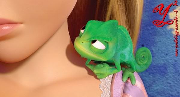 Rapunzel the tangled tale: Pascal the Chamelian