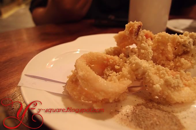 Tao Sunway Giza Buffet lunch:deep fied squid