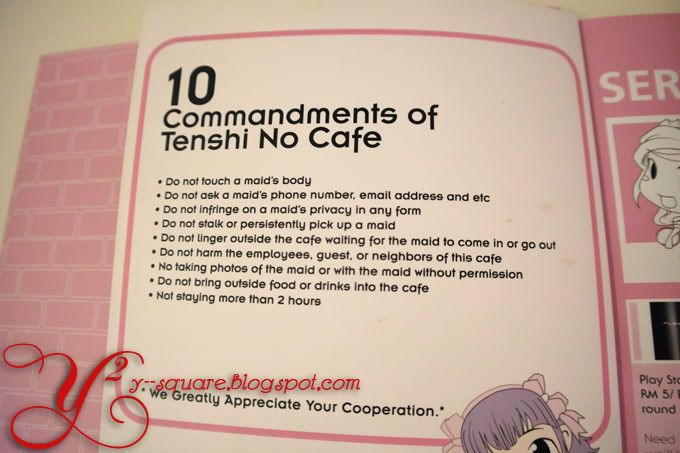 Tenshi no cafe commandment