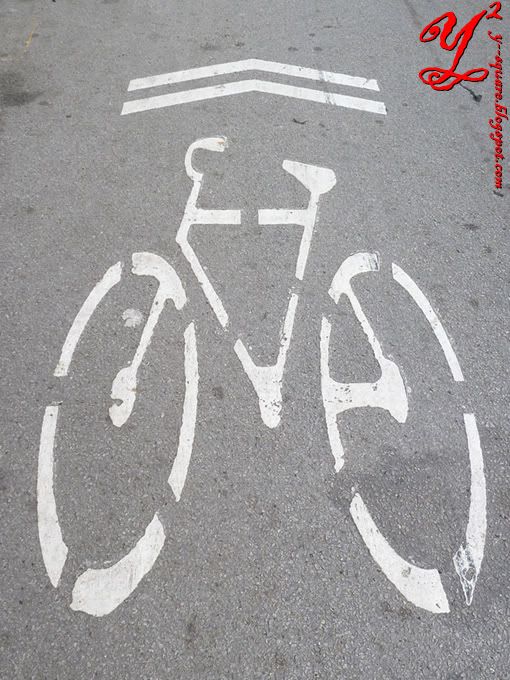 mysterious bicycle like symbol in Penang