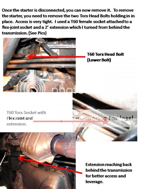 MY DIY - Starter Replacment on E53 4.4L - Xoutpost.com