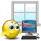 Computer Angry Throw Out Window Smiley Smilie Smileys Smilies Icon Icons Emoticon Emoticons Animated Animation Animations Gif Gifs