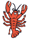 Lobster Maine Emoticon Emoticons Animated Animation Animations Gif photo langoustes-02.gif