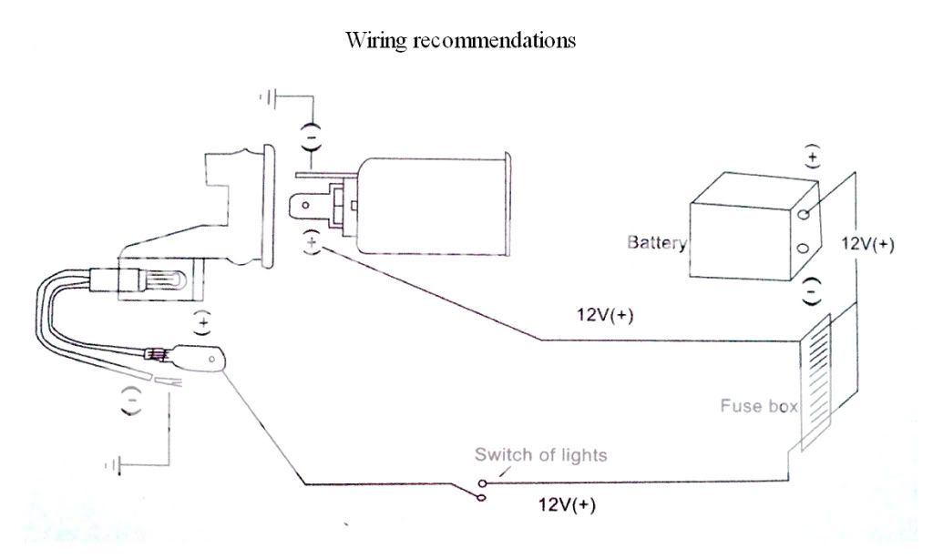 Wiring Manual PDF: 12v Cigarette Socket Wiring Diagram